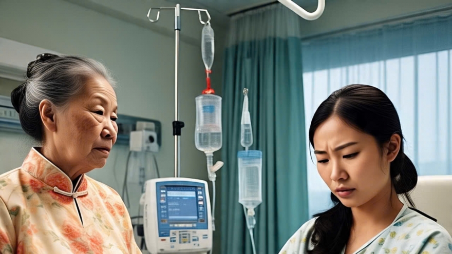 Con dâu mặt nặng mày nhẹ mỗi khi tôi bật điều hòa dù tôi đang chăm nó
